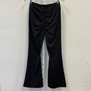 Otos Viral Flare Butt Lifting Leggings Black Medium Athleisure Yoga Full Length